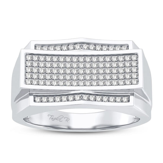 0.33 ct Men's Diamond Ring in 10K Gold