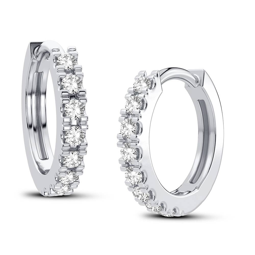 0.25 ct Diamond Earrings in 14K Gold