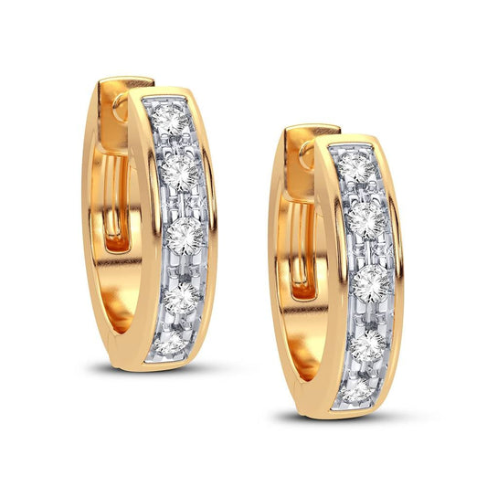 0.05 ct Diamond Earrings in 10K Gold