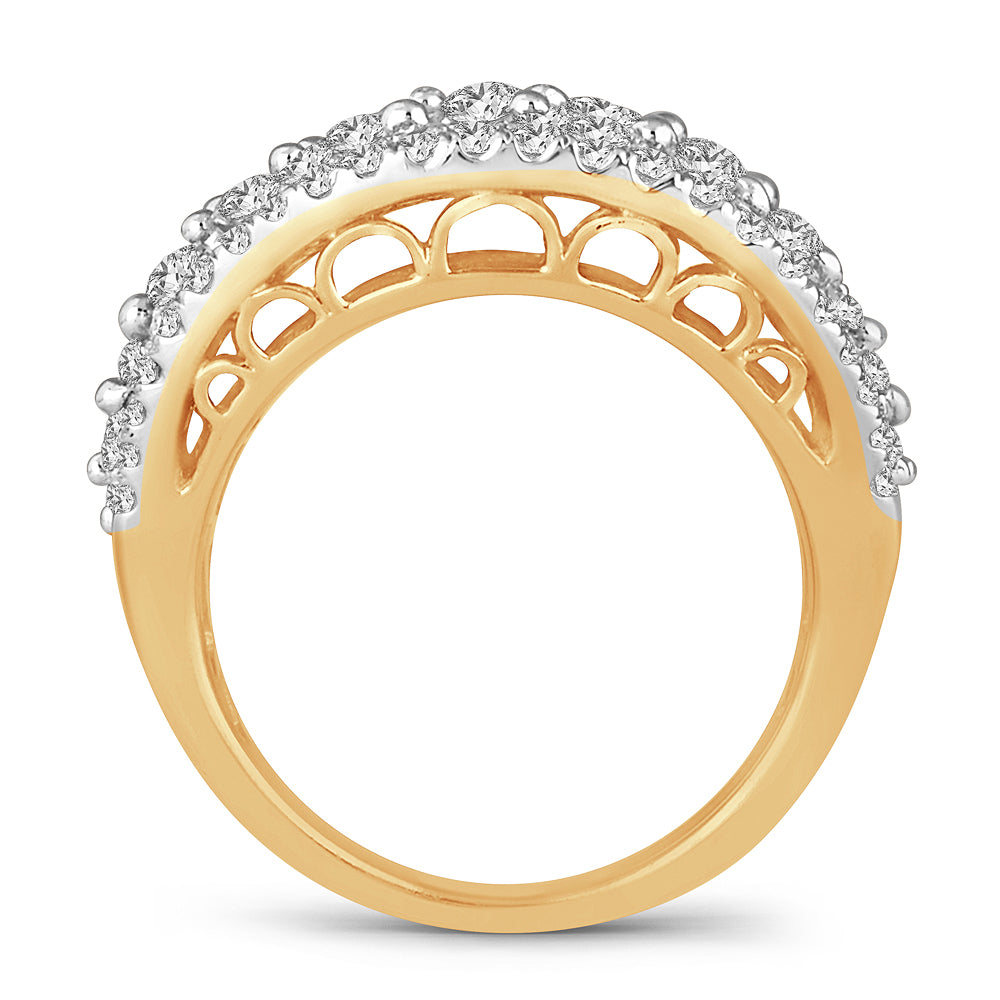 3.00 ct Diamond Band in 14K Gold