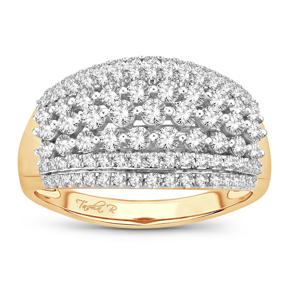 2.00 ct Diamond Band in 14K Gold
