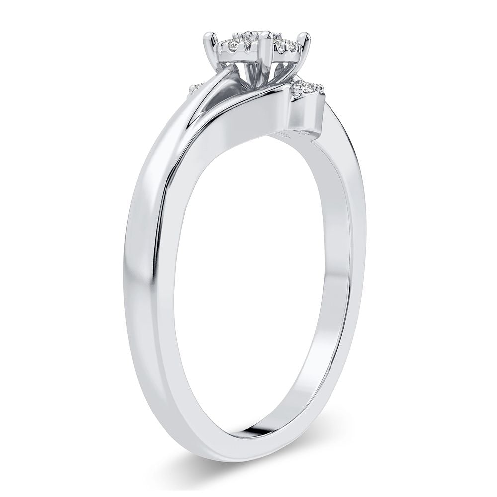 0.11 ct Diamond Ring in 14K Gold