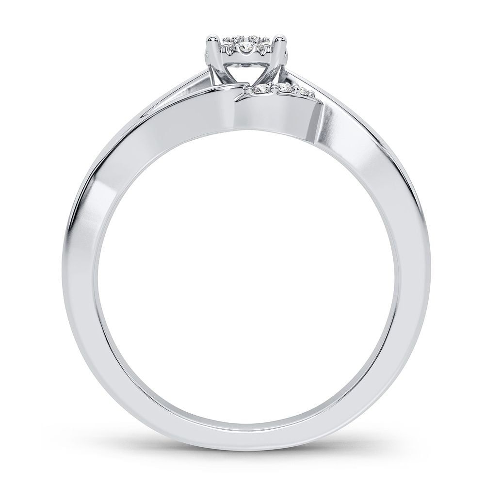 0.11 ct Diamond Ring in 14K Gold