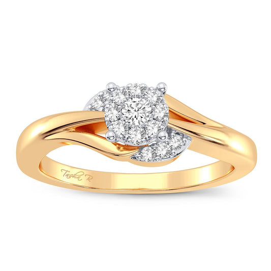 0.11 ct Diamond Ring in 14K Gold