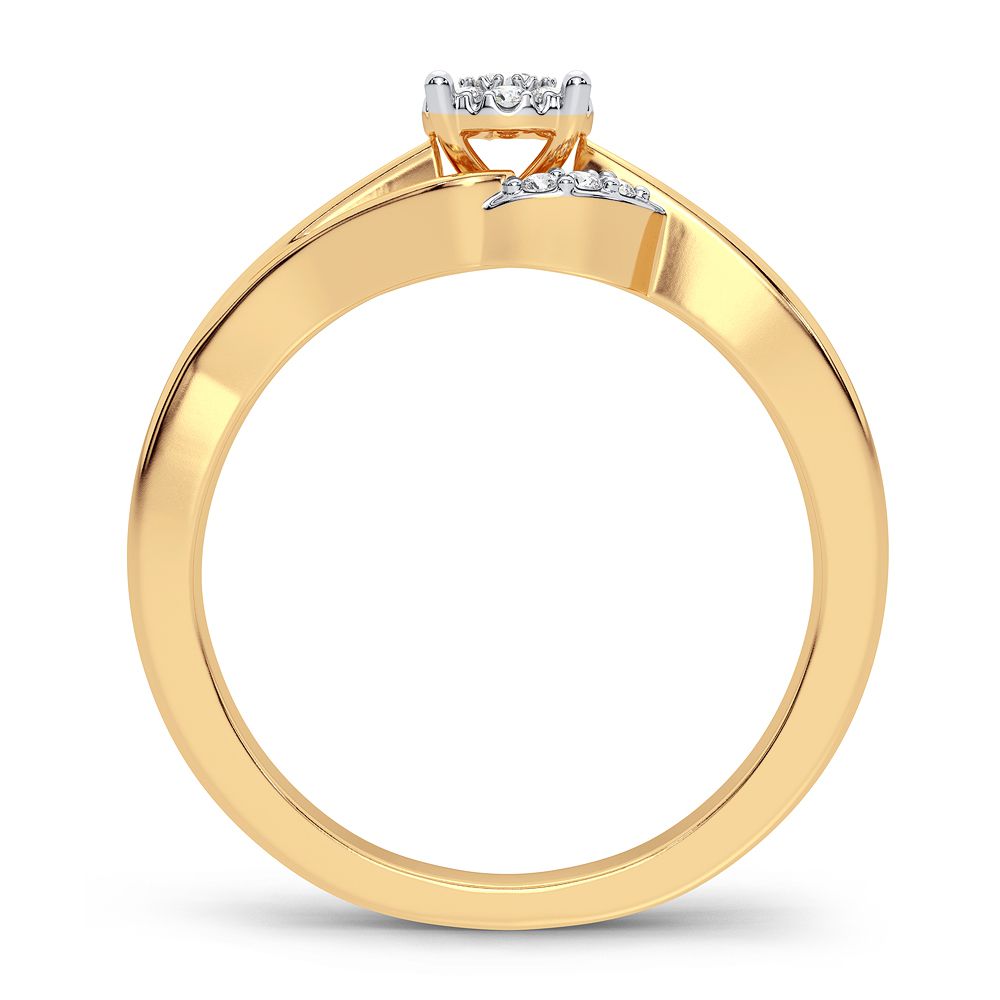 0.11 ct Diamond Ring in 14K Gold