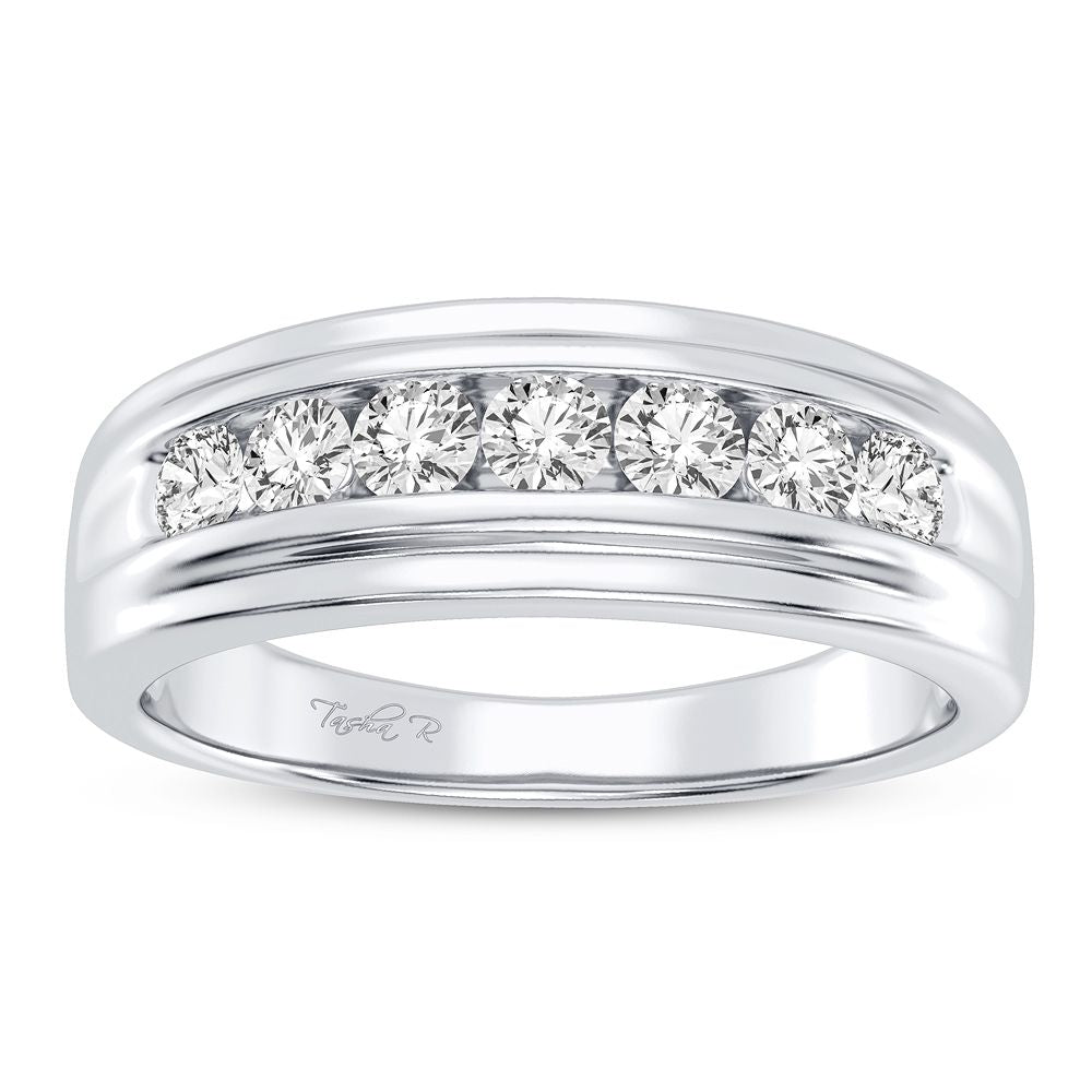 0.44 ct Men's Diamond Band in 14K Gold