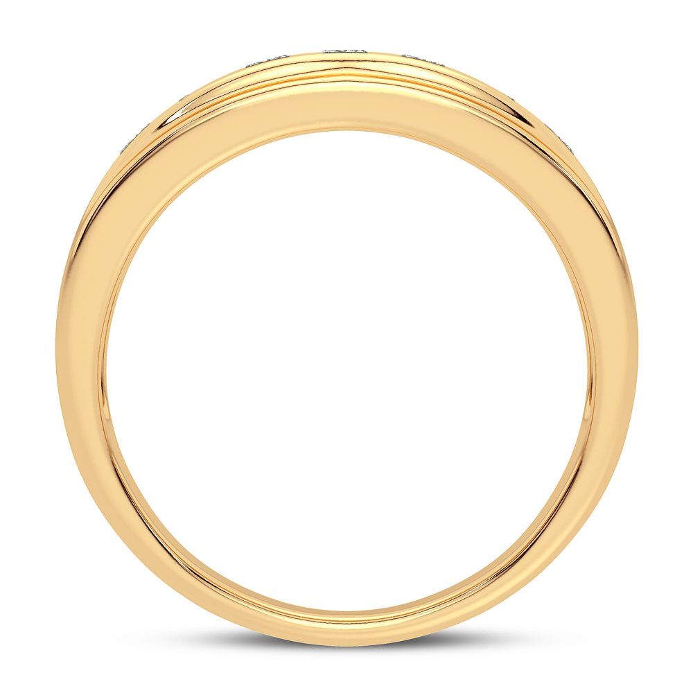0.44 ct Men's Diamond Band in 14K Gold