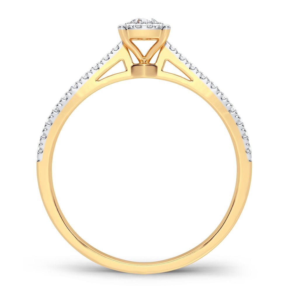 0.09 ct Diamond Ring in 10K Gold
