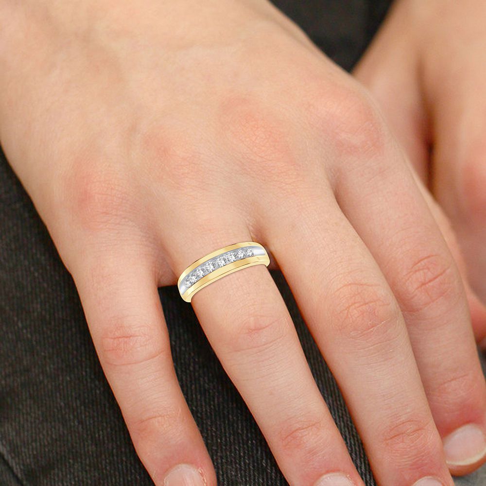 0.50 ct Men's Diamond Ring in 10K Gold