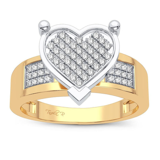 0.19 ct Diamond Ring in 10K Gold