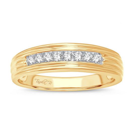 0.25 ct Men's Diamond Ring in 10K Gold