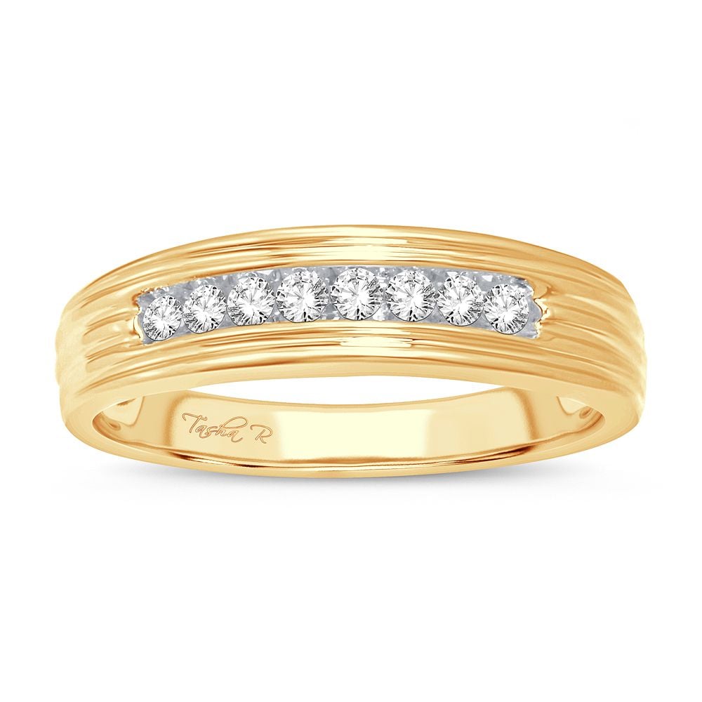 0.25 ct Men's Diamond Ring in 14K Gold