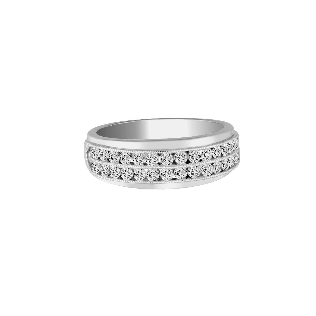 0.25 ct Men's Diamond Band in 14K Gold