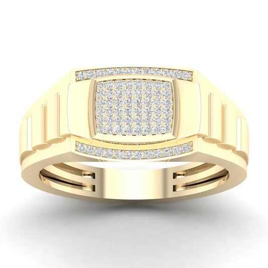 0.20 ct Men's Diamond Ring in 10K Gold