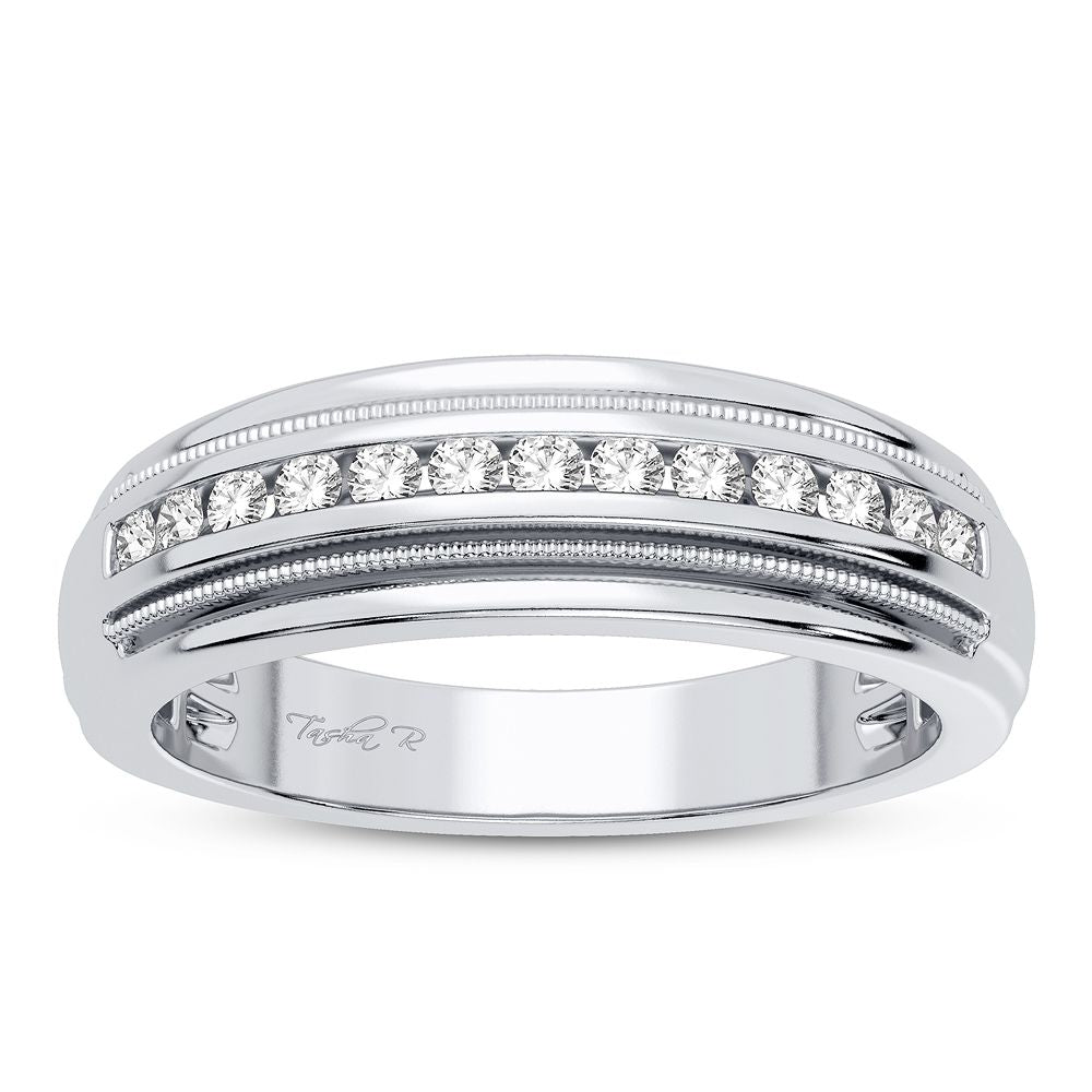 0.50 ct Men's Diamond Band in 14K Gold