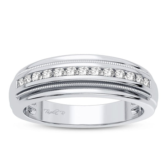 0.50 ct Men's Diamond Band in 14K Gold