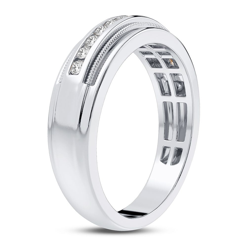 0.50 ct Men's Diamond Band in 14K Gold