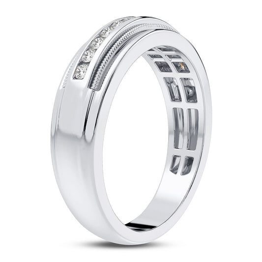 0.50 ct Men's Diamond Band in 14K Gold