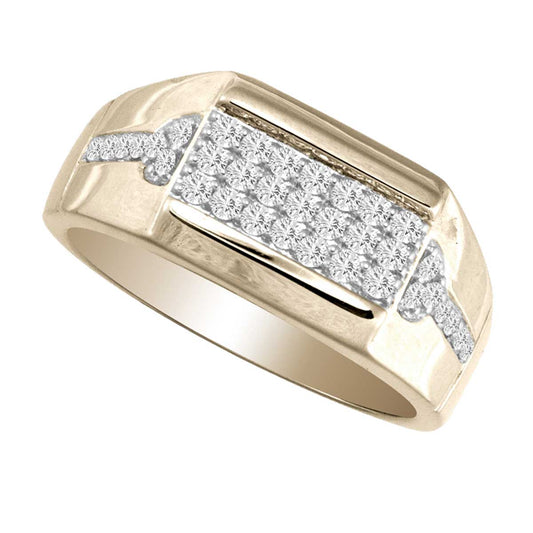 0.50 ct Men's Diamond Ring in 14K Gold