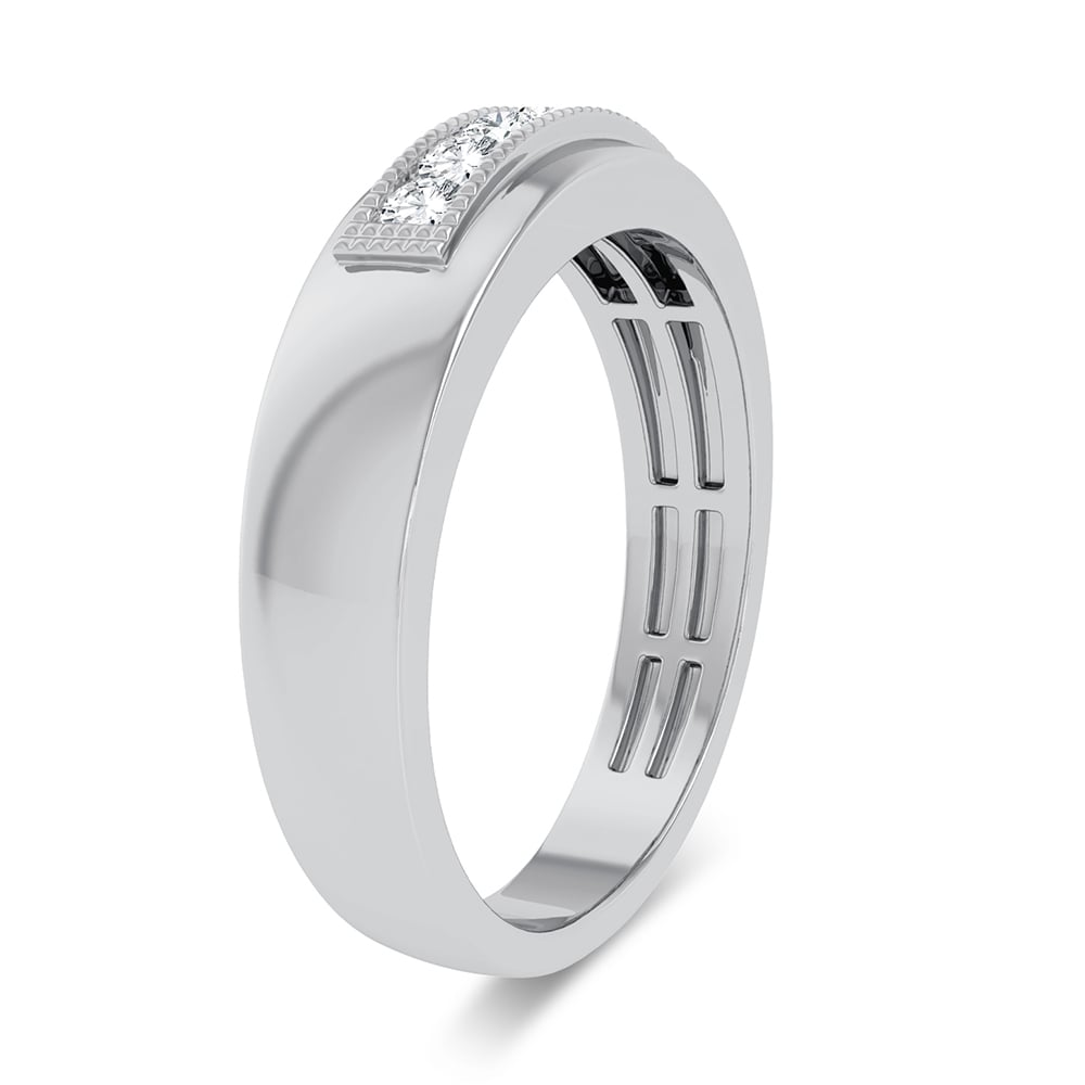 0.25 ct Men's Diamond Ring in 14K Gold