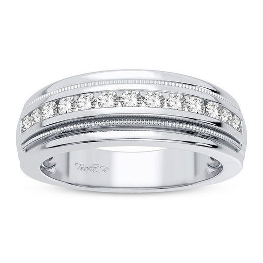 0.50 ct Men's Diamond Band in 14K Gold