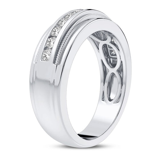 0.50 ct Men's Diamond Band in 14K Gold
