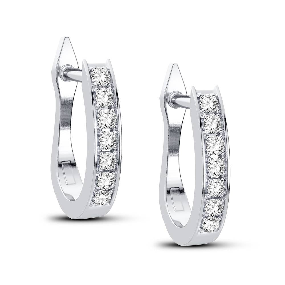 0.06 ct Diamond Earrings in 10K Gold