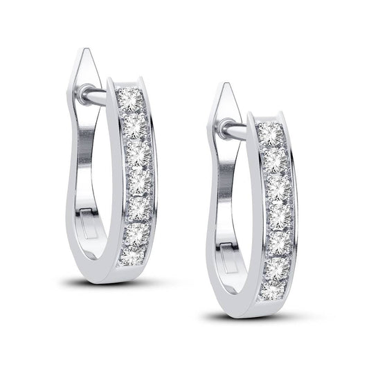 0.06 ct Diamond Earrings in 10K Gold