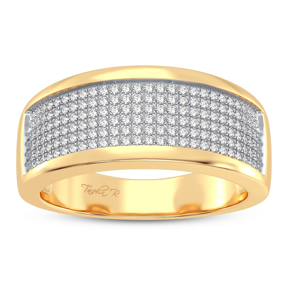 0.33 ct Men's Diamond Ring in 10K Gold