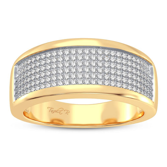 0.33 ct Men's Diamond Ring in 10K Gold