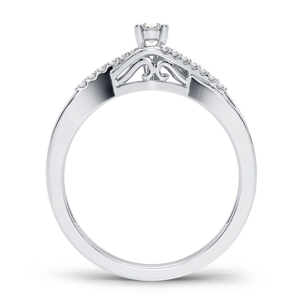 0.16 ct Diamond Ring in 14K Gold