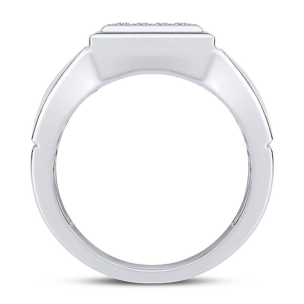 0.35 ct Men's Diamond Ring in 14K Gold