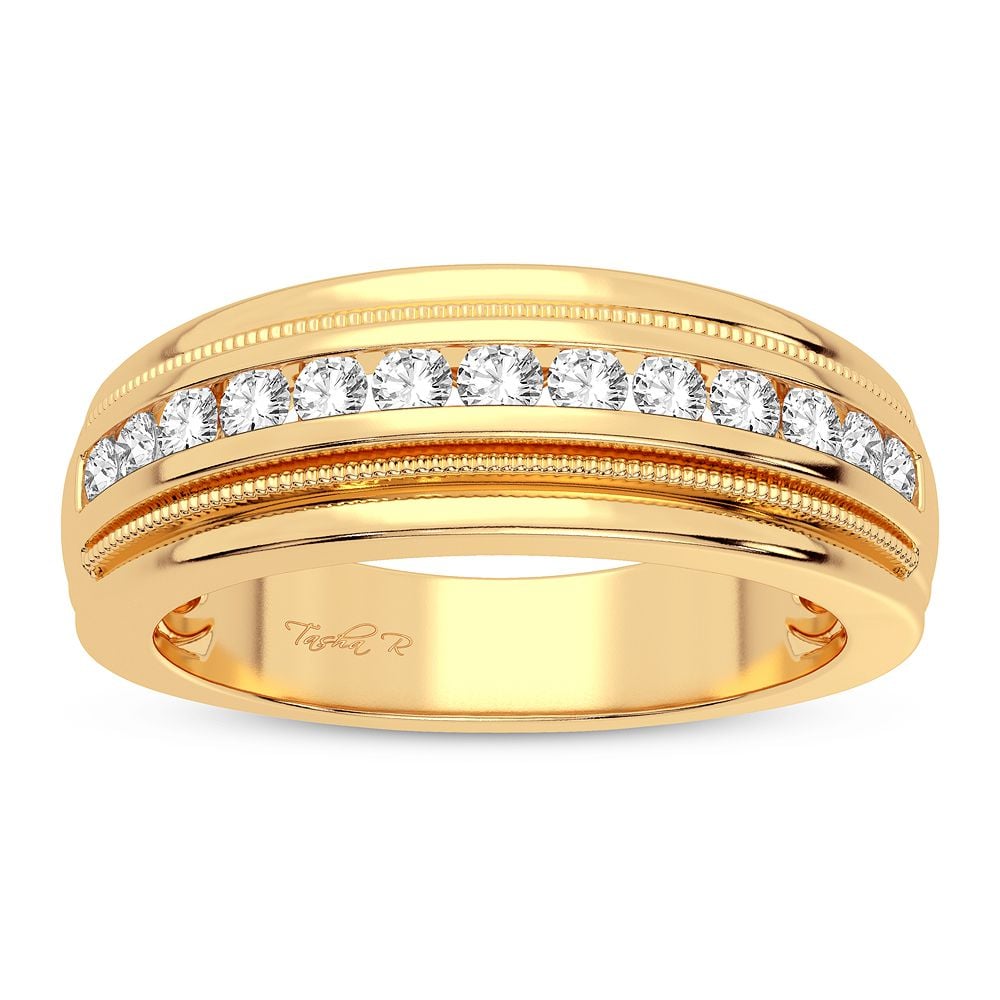 0.50 ct Men's Diamond Band in 10K Gold