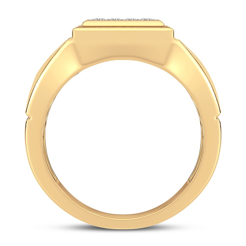 0.35 ct Men's Diamond Ring in 14K Gold