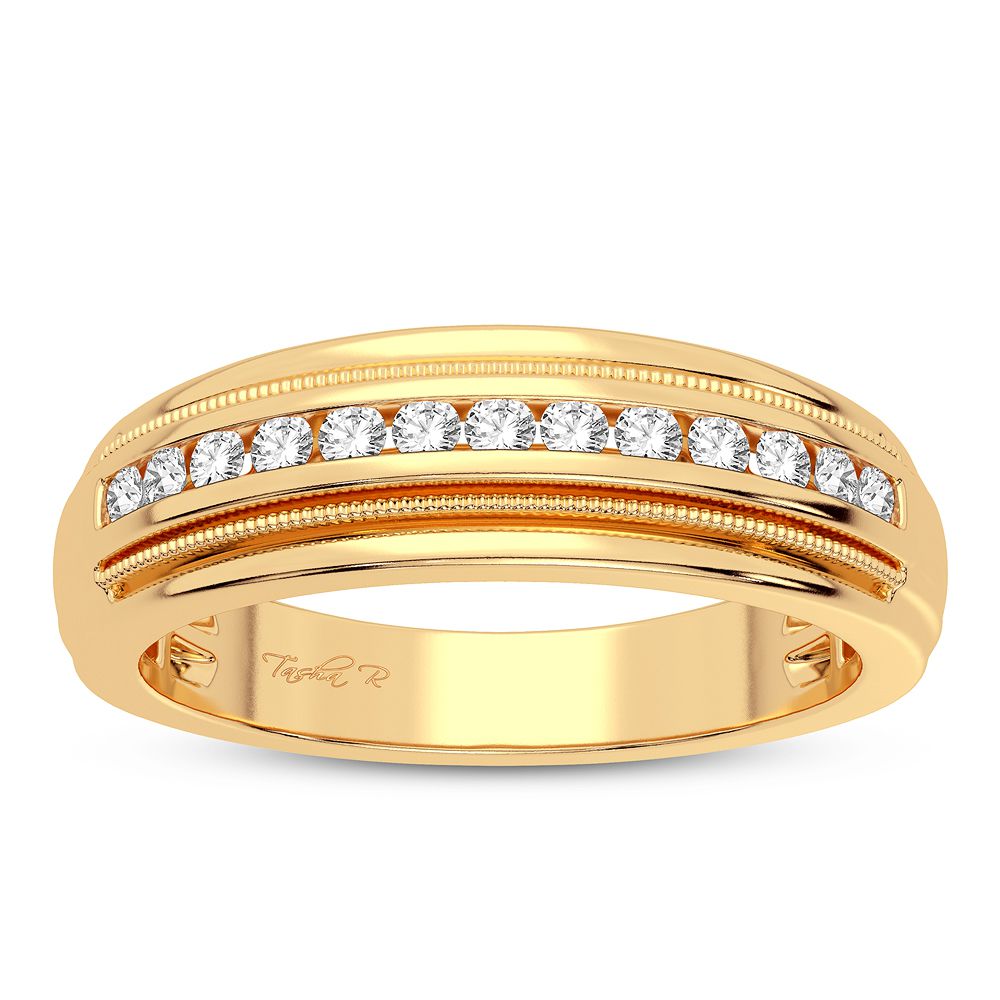 0.50 ct Men's Diamond Band in 14K Gold