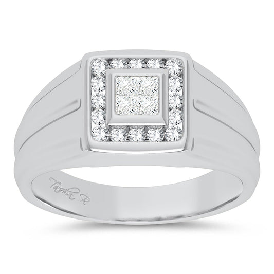 0.50 ct Men's Diamond Ring in 14K Gold