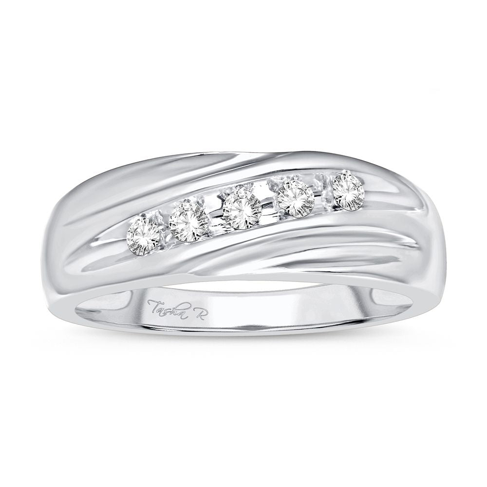 0.25 ct Men's Diamond Ring in 10K Gold