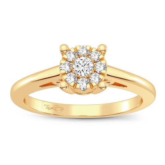 0.14 ct Diamond Ring in 10K Gold