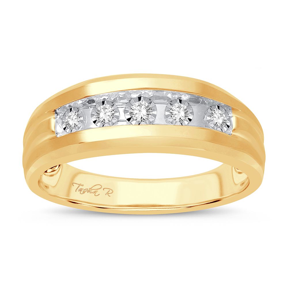 0.50 ct Men's Diamond Ring in 14K Gold
