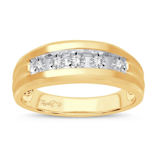0.50 ct Men's Diamond Ring in 14K Gold