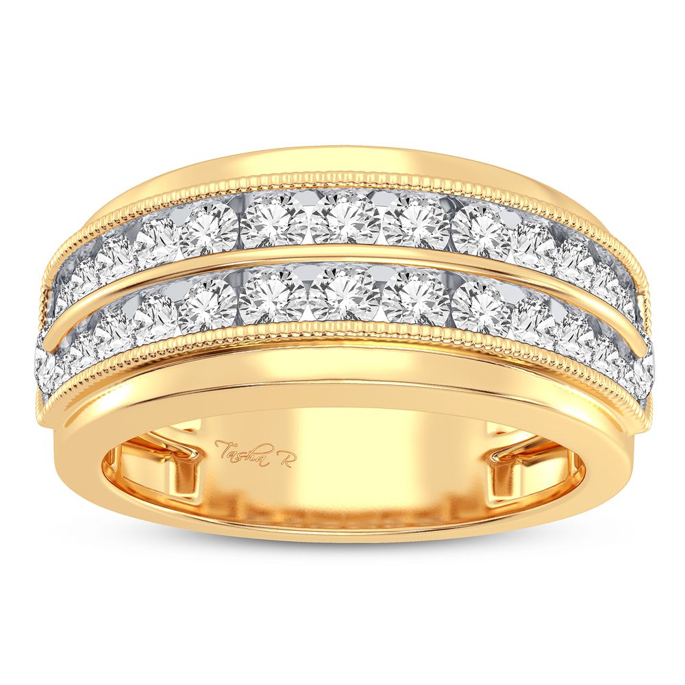 1.00 ct Men's Diamond Ring in 14K Gold