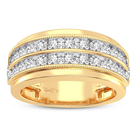 1.00 ct Men's Diamond Ring in 14K Gold