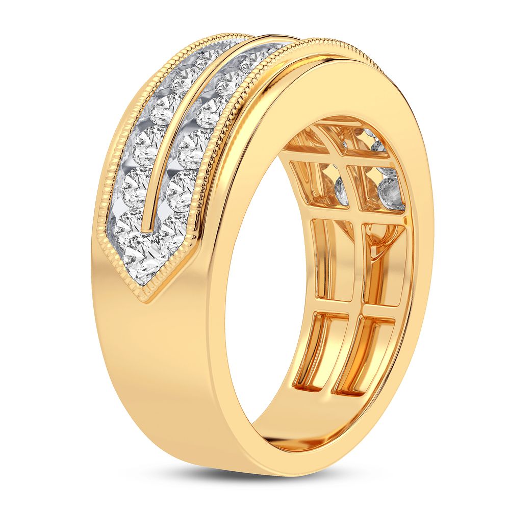 1.00 ct Men's Diamond Ring in 14K Gold