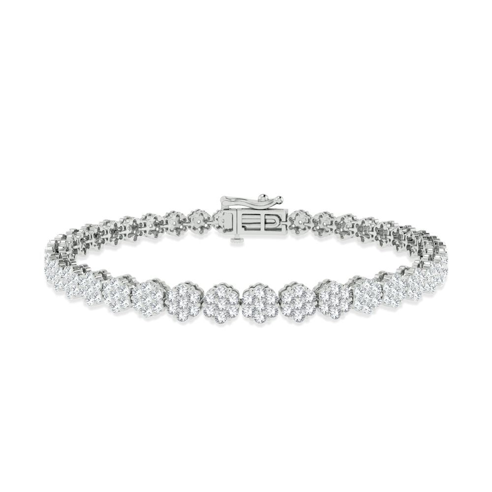 3.00 ct Diamond Bracelet in 14K Gold