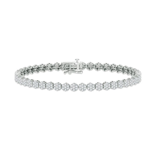 2.00 ct Diamond Bracelet in 14K Gold