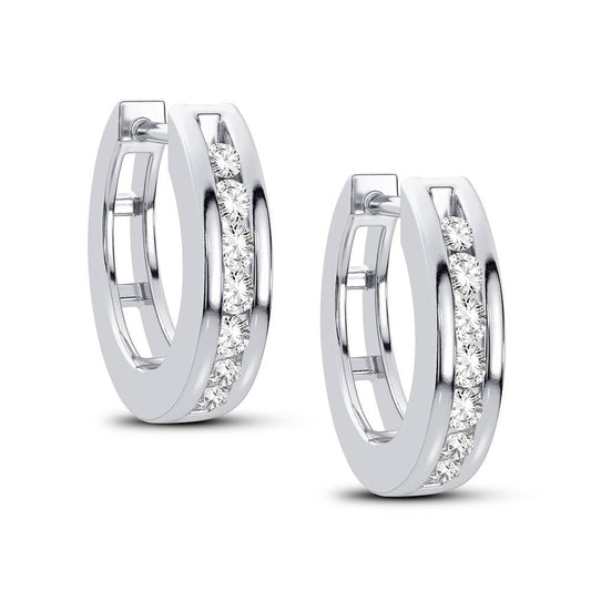 0.15 ct Diamond Earrings in 14K Gold