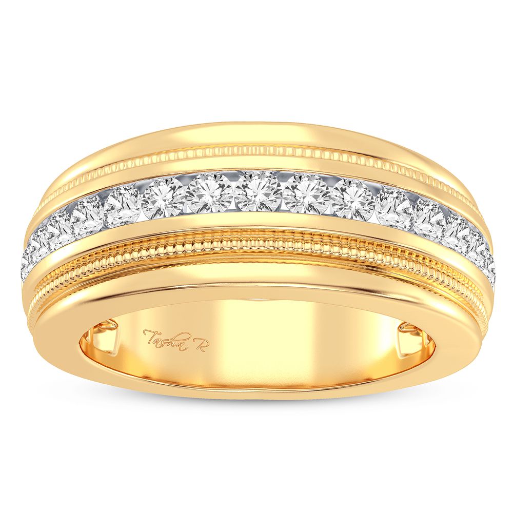 1.00 ct Men's Diamond Ring in 14K Gold