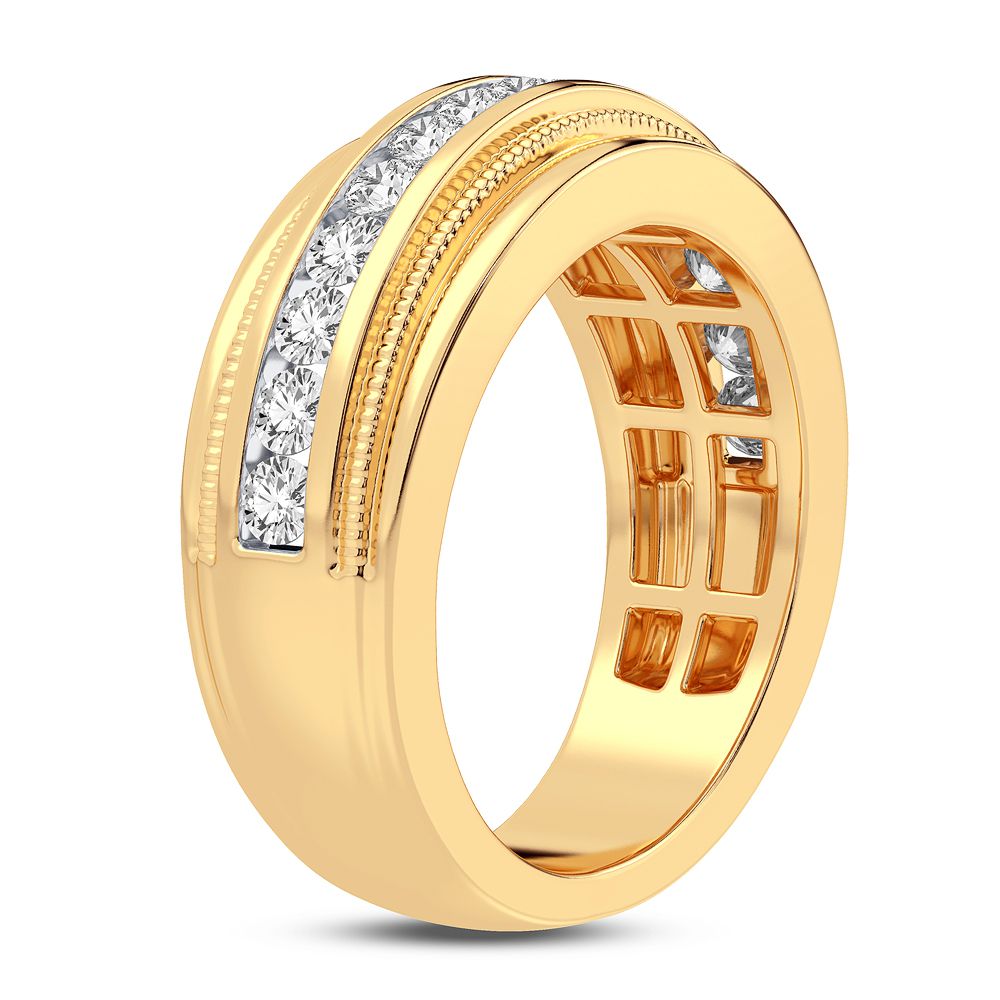 1.00 ct Men's Diamond Ring in 14K Gold
