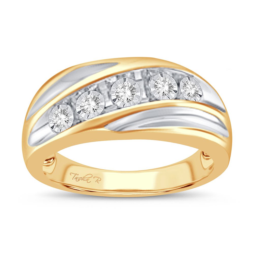 1.00 ct Men's Diamond Ring in 14K Gold