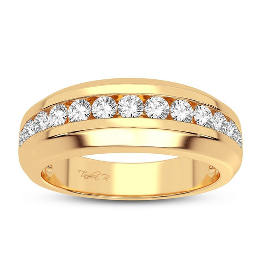 0.50 ct Men's Diamond Band in 14K Gold